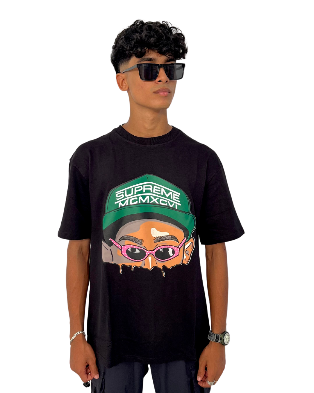 Buy Front Supreme Printed Oversized T Shirt Canewalls