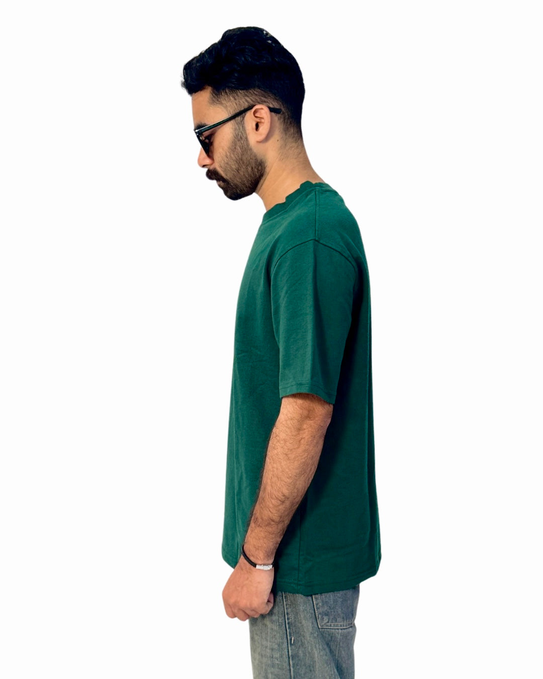 Canewalls Plain  Over Sized T Shirt | Pain Green