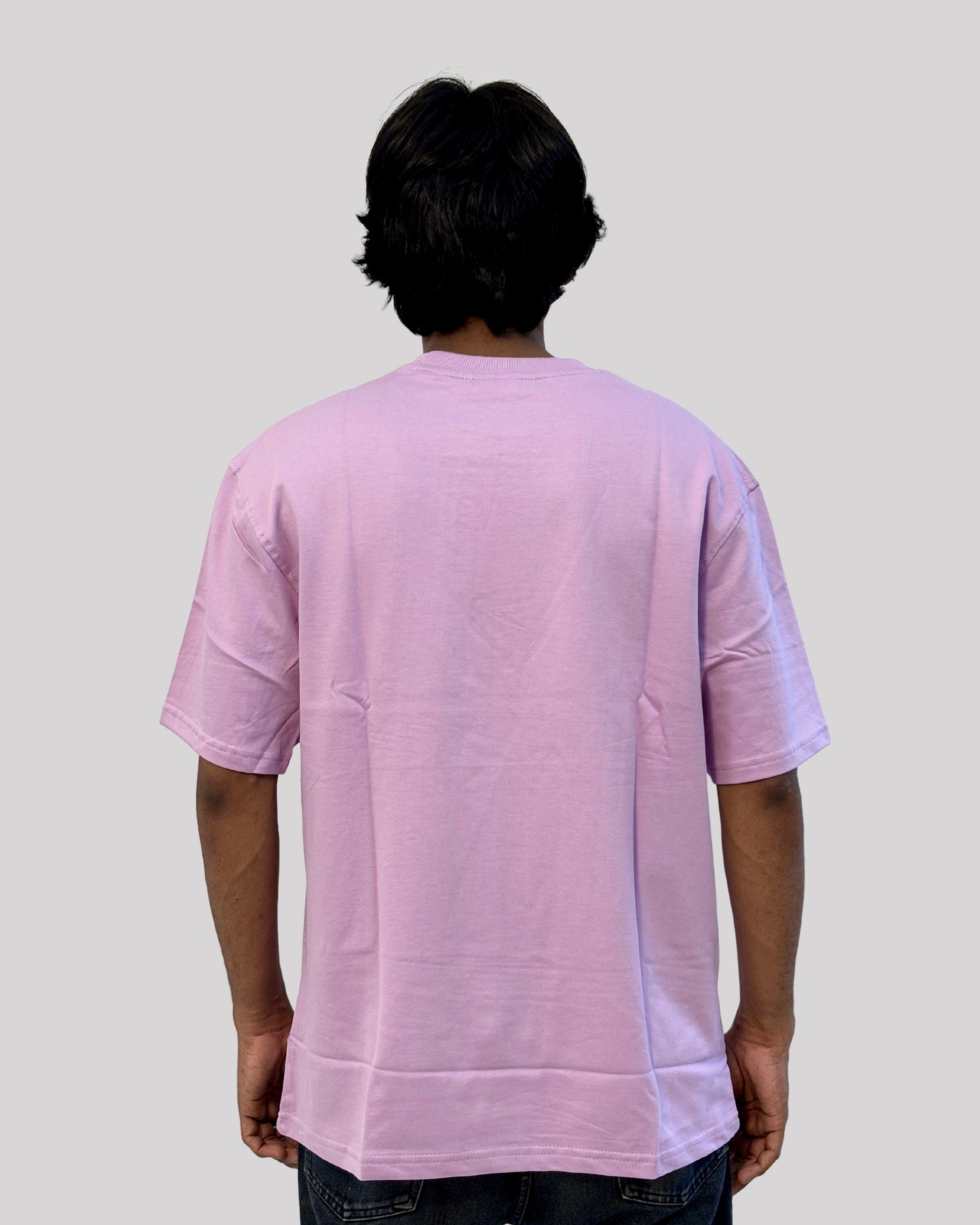 Canewalls-Front Supreme Printed Oversized T-Shirt | Lavander